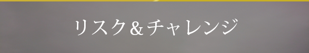 リスク＆チャレンジ